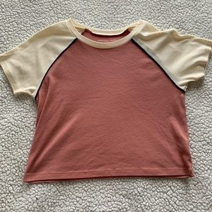 NWOT AE Colorblock Tee